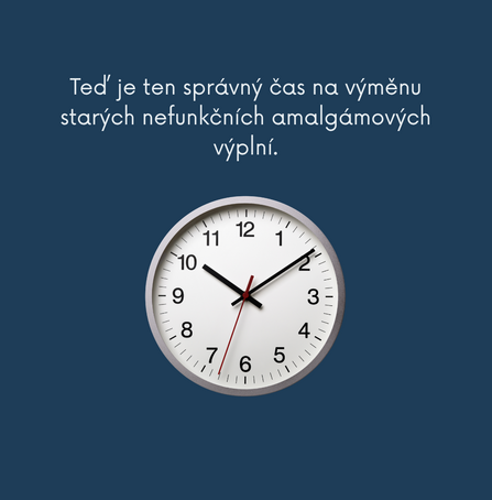 Vyměňte své staré výplně zubů