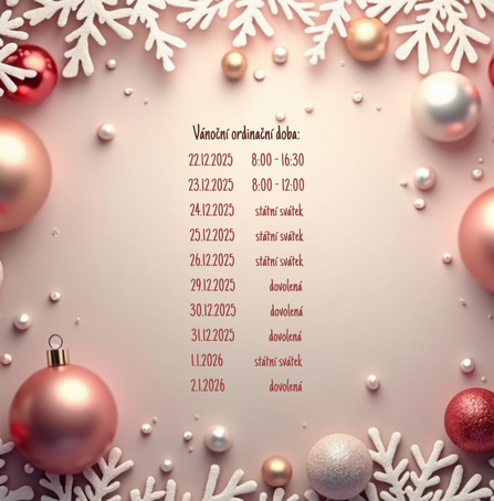 Vánoční ordinační doba